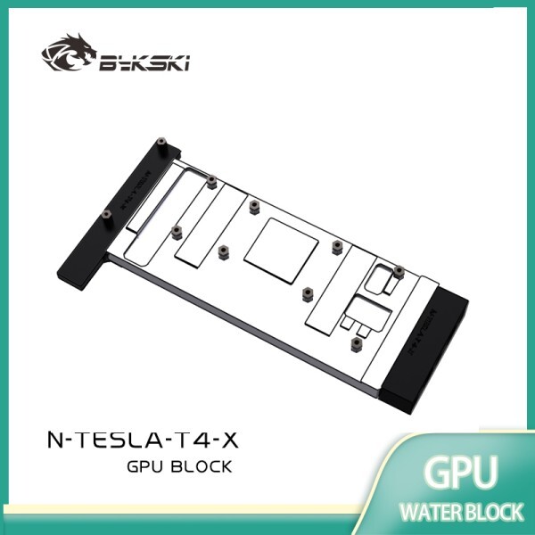[오늘출발] NVIDIA TESLA T4 비디오 카드 수냉 금속 구리 라디에이터 Byki N-TESLA-T4-X GPU