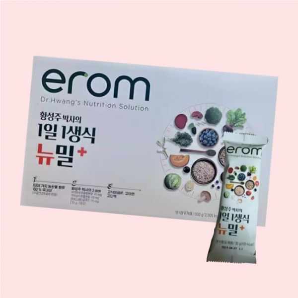 [오늘출발] 이롬 황성주 1일1생식 뉴밀플러스 30g x 21포 1개 4442766