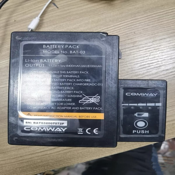 [오늘출발] 오리지널 코미웨이 팩 BAT-03 11.1V 8400mAh C5 C6 C8 C9 C10 C6s C9s C10s 광섬유 융착접속기 용접기 접속