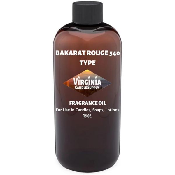 Virginia Candle Supply 바카라 Rouge 540 향기 오일 (브랜드 이름의 우리 버전) (16온스 병) - 양초 제작