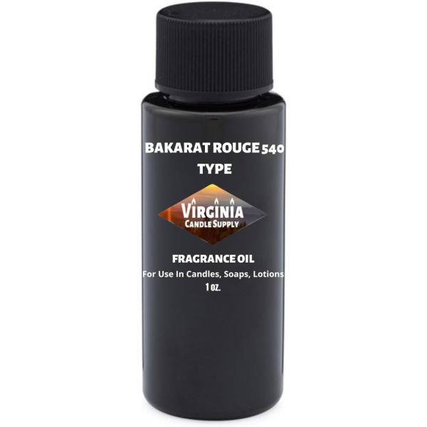 Virginia Candle Supply 바카라 Rouge 540 향기 오일 (브랜드 이름의 우리 버전) (1온스 병) - 양초 제작