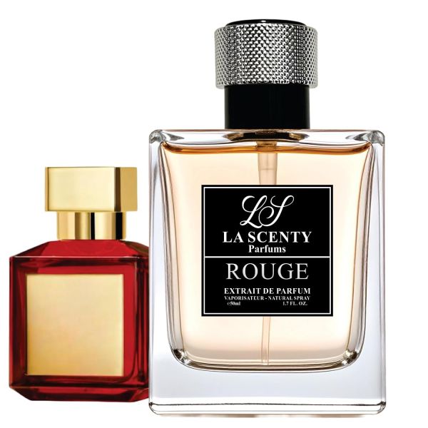 LaScenty 루즈 | 바카라 540에서 영감을 받은 남녀용 (1.7온스 50ml) 엑스트레 드 파르펑 오래 지속되는 앰