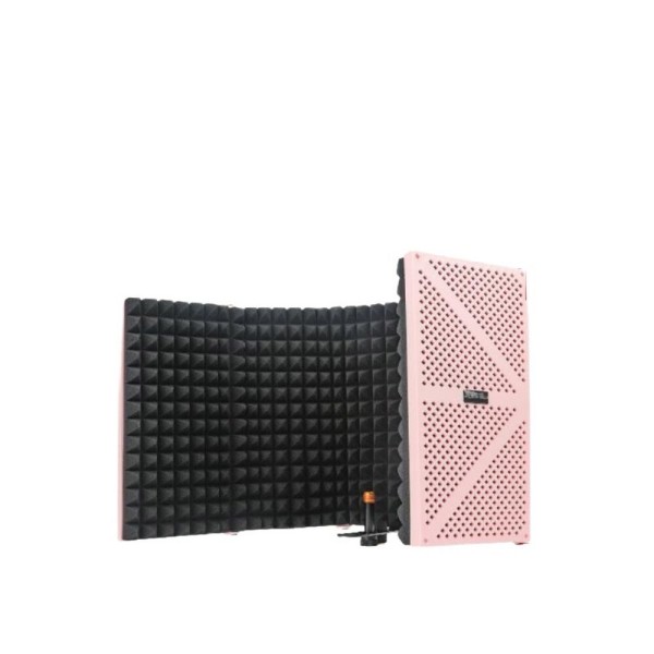 마이크 리플렉터 커버 방음 검은색 유튜브 검정색 업그레이드된모델1 거치대 흡음 앤디링크 436112