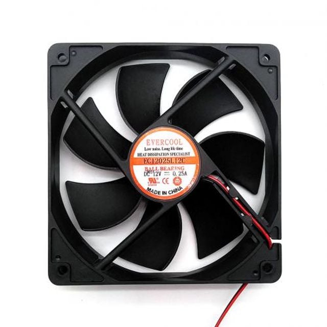 (에버쿨) EC12025L12C-4P (120mm/25T/1B/4P)/팬쿨러 PC튜닝쿨러 팬쿨러 튜닝쿨러