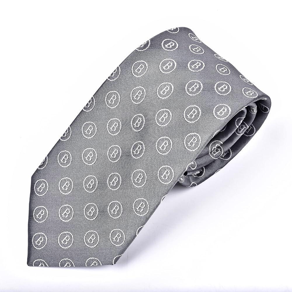 그레이 비트코인 넥타이 - 블록체인 넥타이 - 암호화폐 넥타이 - 암호화 선물 - 암호화 넥타이 - 남성용 비