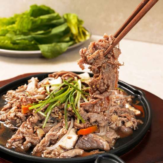 [다담]소노정 소노정 국내산 등심불고기 500g x 5팩 양념 소불고기 뚝배기불고기