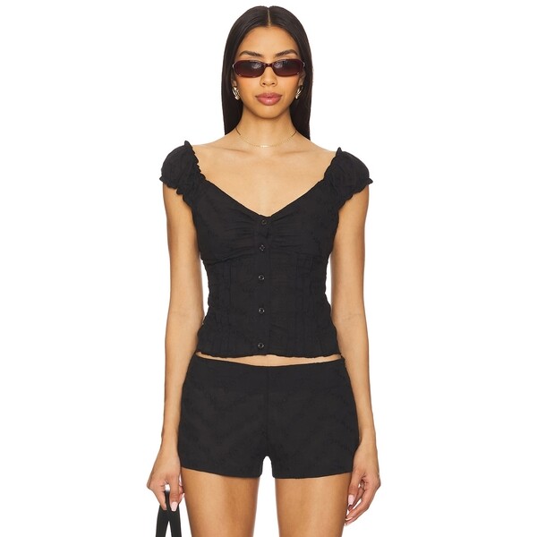 리볼브직영몰 Bella Venice s tEPHANIE 탑 Off The Shoulde 관부가세 포함 가격. 무료배송