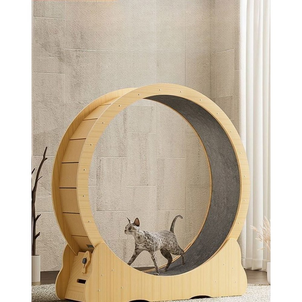 [해외] 무소음캣휠 고양이 쳇바퀴 러닝머신 운동기