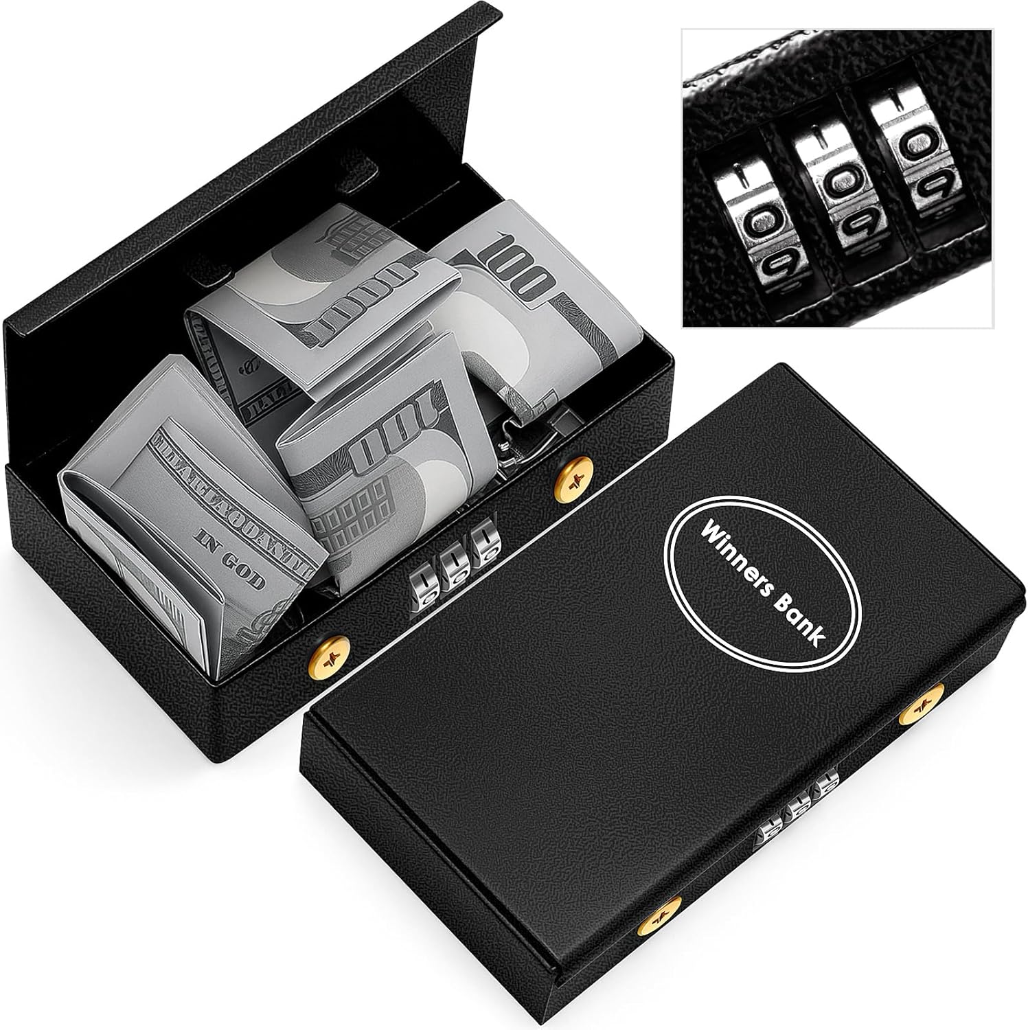 [오늘출발] 도박꾼 포켓용 리얼네이브 1팩 조합 잠금 금속 상자 안전 코딩 카지노