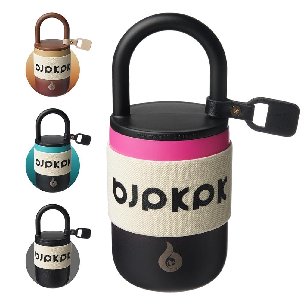 BJPKPK 루프 핸들 트래블 머그 300ml 핑크앤블랙 149056