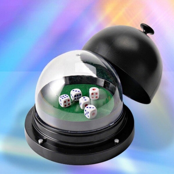 주사위 자동 컵 파티 용품 플레이 롤링 카지노