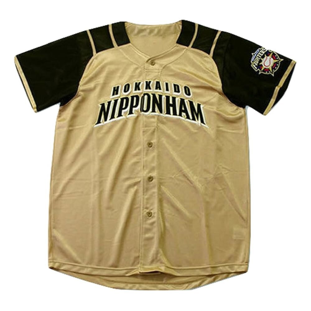 [오늘출발] 오타니 쇼헤이 11 홋카이도 니혼햄 파이터스 버튼다운 야구 유니폼 패치 참신함 아이템