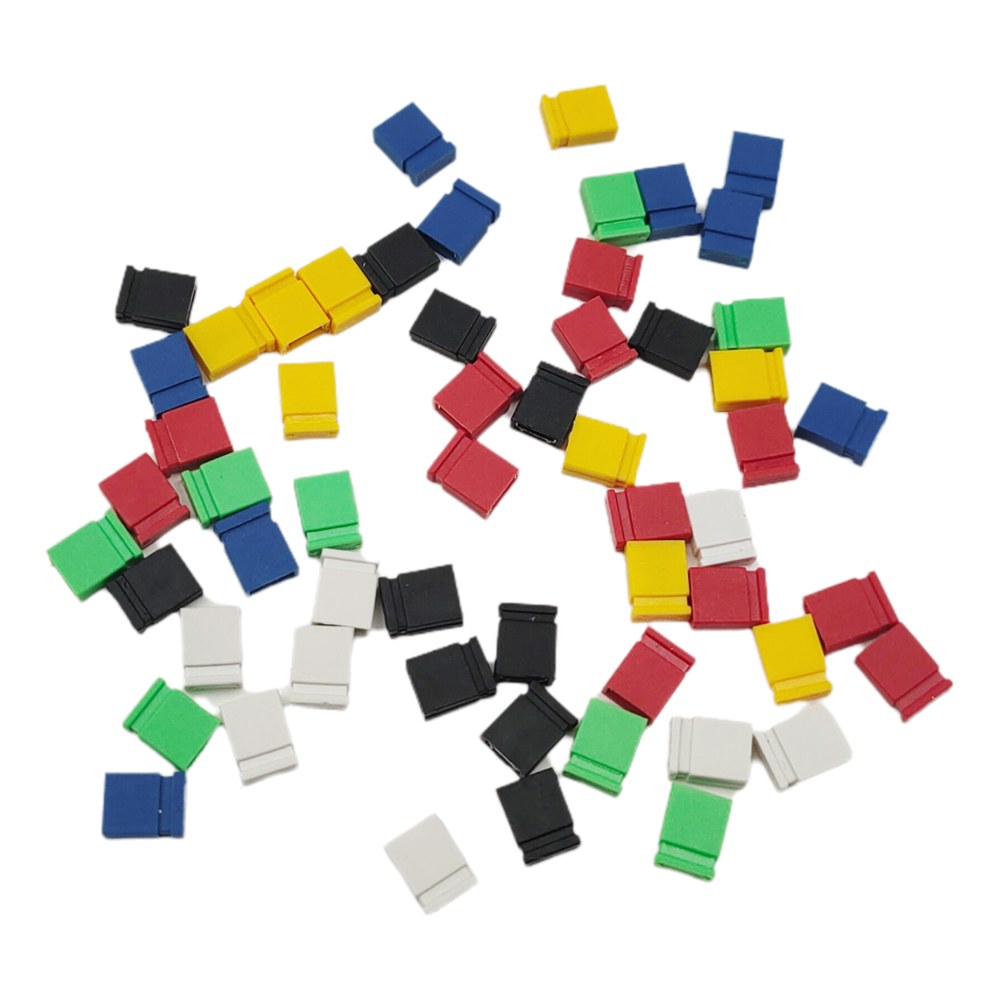 [오늘출발] 60개 묶음 단락 폐쇄형 54MM 헤더용 커넥터 점퍼 블록