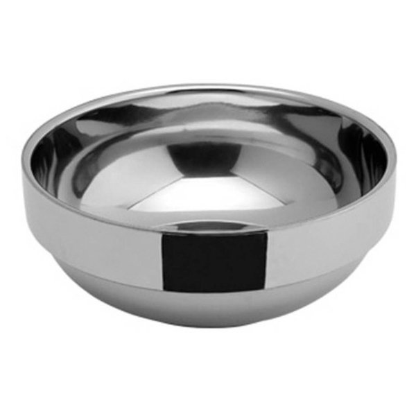 스텐 이중 공기 그릇 12cm 식당용 밥그릇 공깃밥 용기 다용도 (WFJ6VFY)