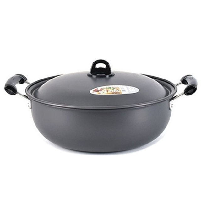 러브송 경질 튀김팬 업소용튀김팬 양수팬 60cm (WFK9OOB)