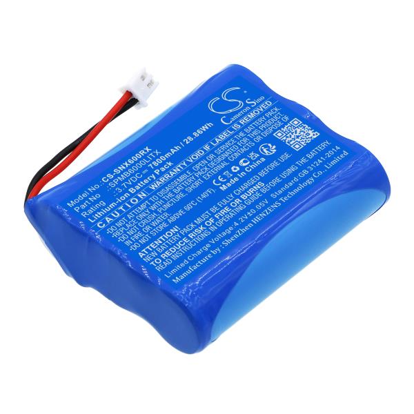 [오늘출발] Spektrum 송신기 iX12 NX6 NX8 +TOOL용 3.7V 7800mAh 조종기 배터리 SPMB6000LITX