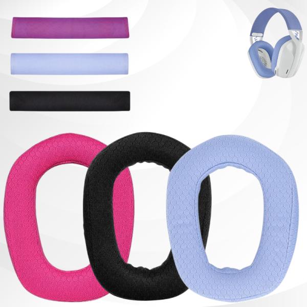 G435 Bluetooth 무선 게임용 헤드셋 헤드폰 이어패드 메시 패브릭용 교체
