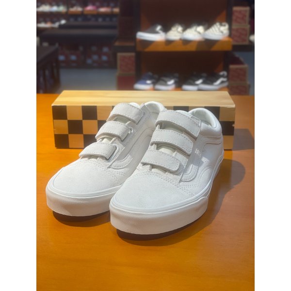 (반스)(여주점)(남여공용) 스니커즈 벨크로 올드스쿨 컬러지 (화이트) (VN000DB0CCZ)