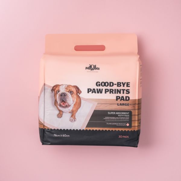 [오늘출발] 메그펫츠 강아지 배변 패드 청결 용품 굿바이 76x60 대형 30매