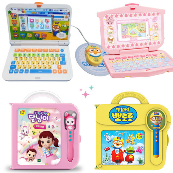 토이트론 산리오캐릭터즈 노트북 뽀로로 코딩 컴퓨터 리틀퓨처북 뽀로로펜 코딩S