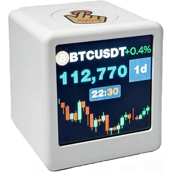 디지털 시계 비트코인 시세 날씨 정보