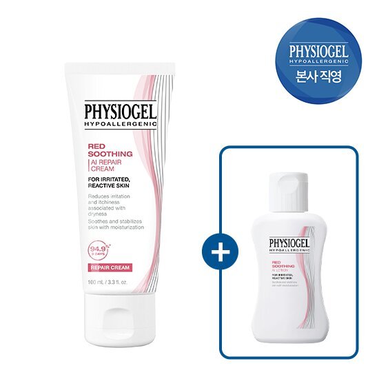피지오겔 피지오겔 레드수딩 AI 리페어 크림 100ml+수딩로션50ml
