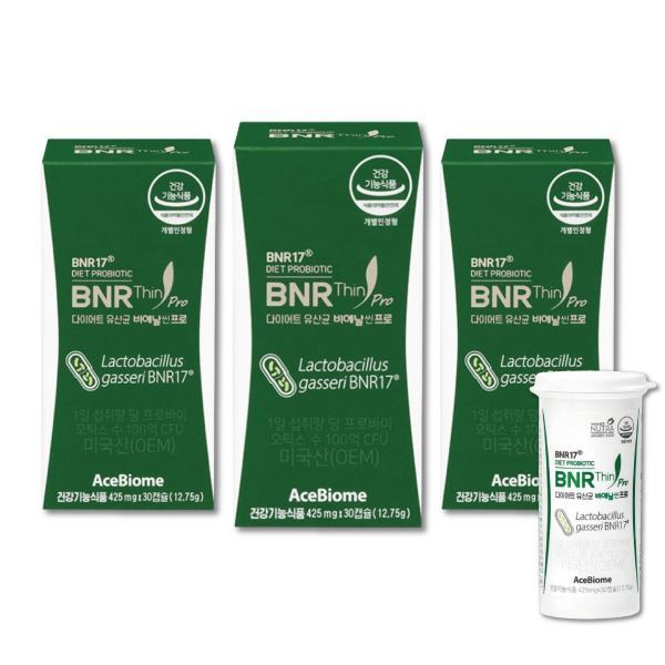 비에날씬 비에날씬 프로 BNR17 다이어트 유산균 30캡슐 3개