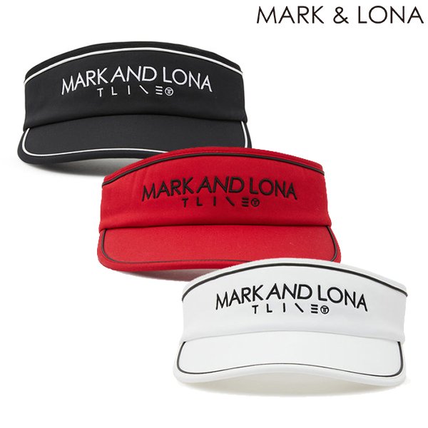 마크앤로나  T LINE 파이핑 와이드 바이저 LS1YY73F