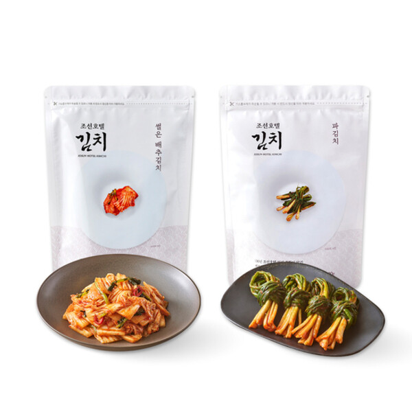 하프클럽/신세계푸드 (온라인) 조선호텔 썰은배추김치 1kg+파김치 5