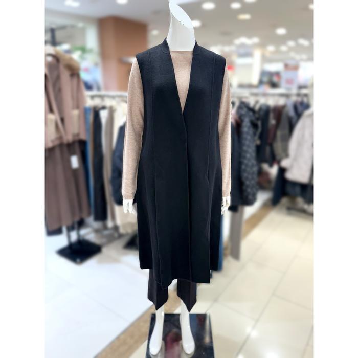 소고 세이브존01 울  노 카라 롱 베스트 TI4VA50_BL