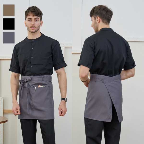 [오늘출발] 옥스포드 허리앞치마 생활방수 남자 커피숍매니저 알바유니폼 카페앞치마 (3color)
