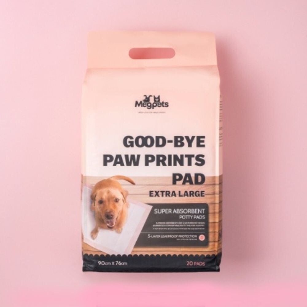 (90 x 76 특대형 20매)메그펫츠 굿바이 강아지 배변 패드/애견/애완/소변/페드/대변/반려/동물/매트/오줌