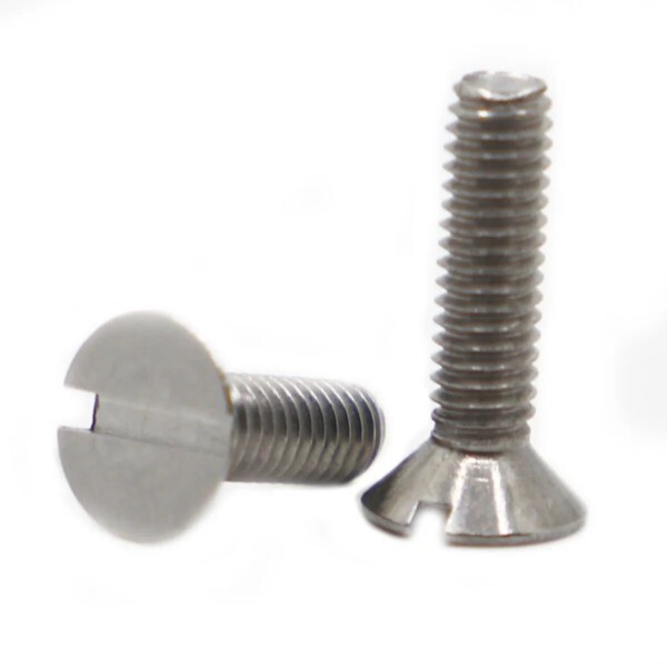 [오늘출발] 5-50PCS GB68 미터 나사 304 A2-70 스테인레스 스틸 슬롯 플랫 카운터 싱크 헤드 기계 볼트 M1.6 M2 M2.5 M