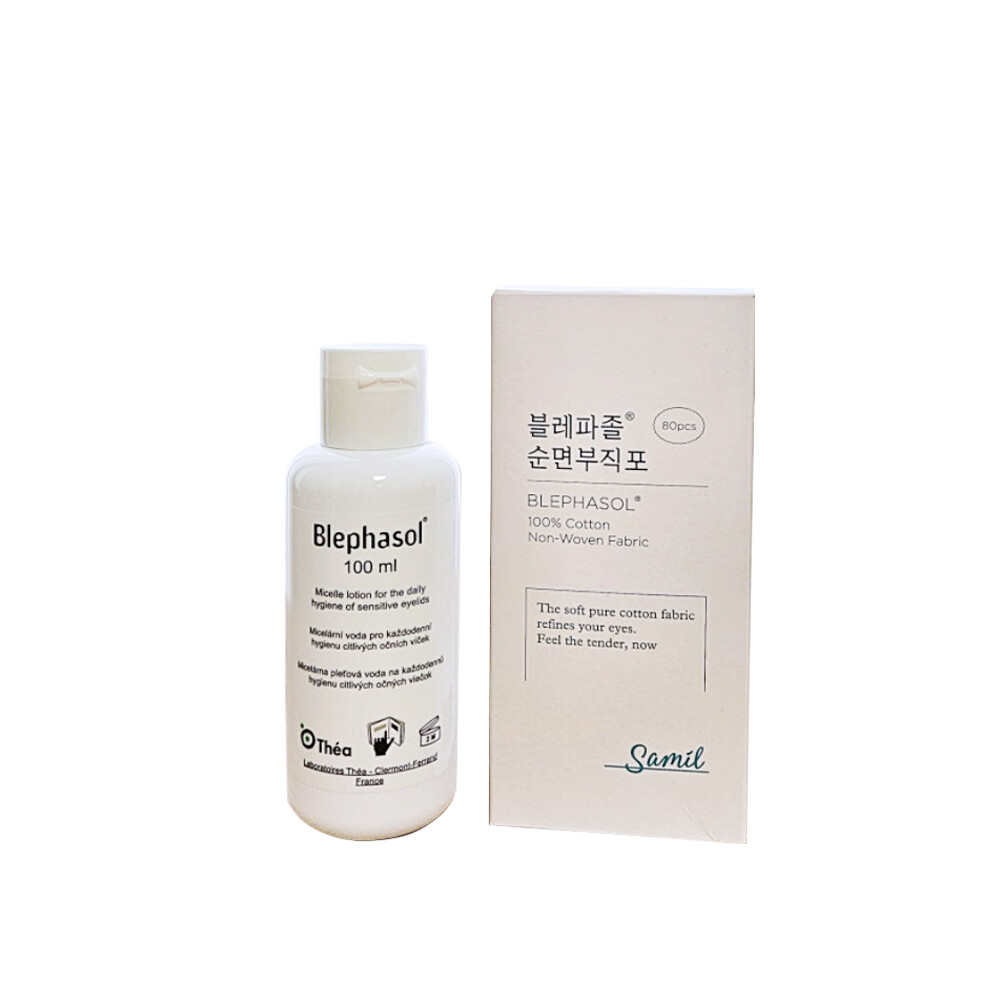 블레파졸 블레파졸 아이리무버 100ml+순면부직포 80매 2세트