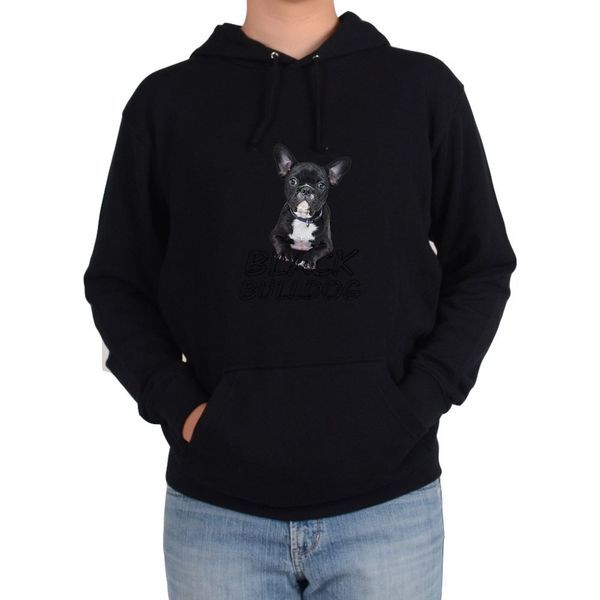 알티피아 하프클럽/후드티 블랙불독 불도그 BULLDOG 검은불독 반려견그림 다양한