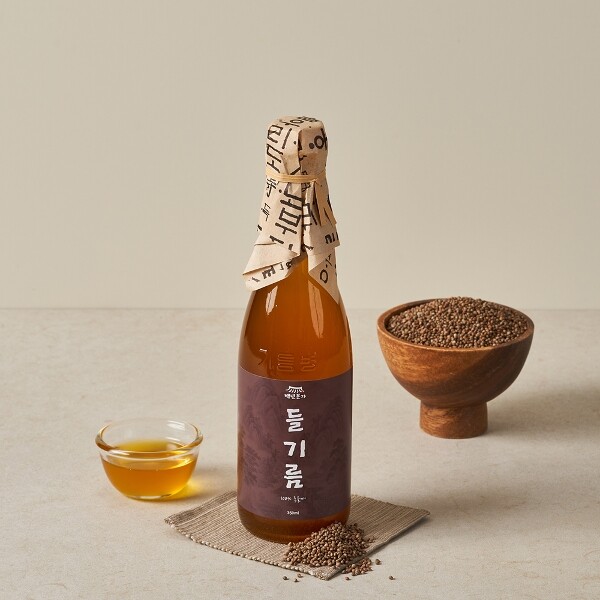 백년본가 백년본가 저온압착 통 들깨 들기름 350ml