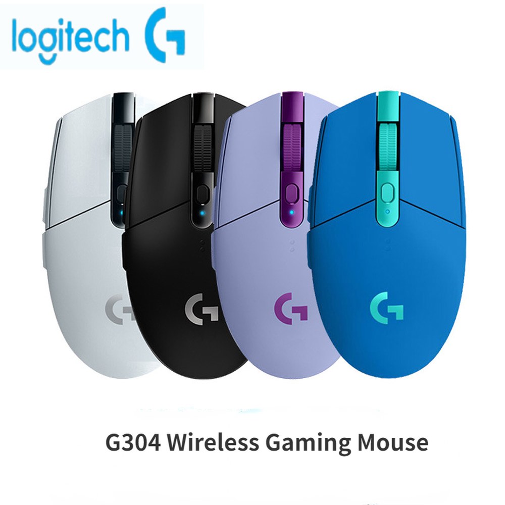 [오늘출발] [해외] 로지텍 G304 LIGHTSPEED 무선 게이밍 마우스 12000 DPI 노트북 액세서리 드라이버 버전 없음