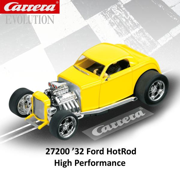 [오늘출발] 카레라 슬롯 자동차 1:32 에볼루션 포드 핫로드 27200 고성능 슈퍼차저 클래식