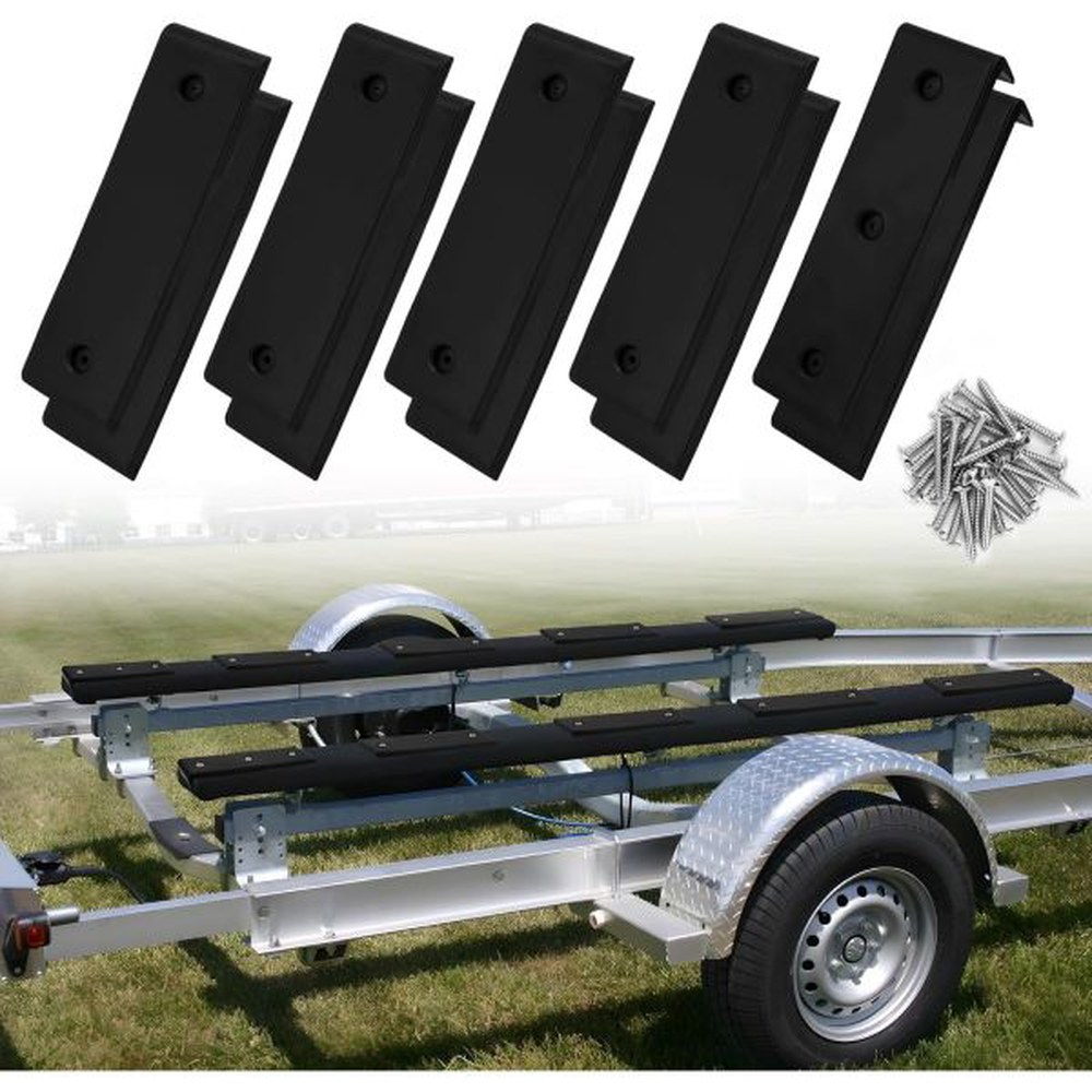 [오늘출발] 제트스키 트레일러 보트 벙커 수 트레일러에 엔드 적재할 패드와 슬라이드 더 보트를