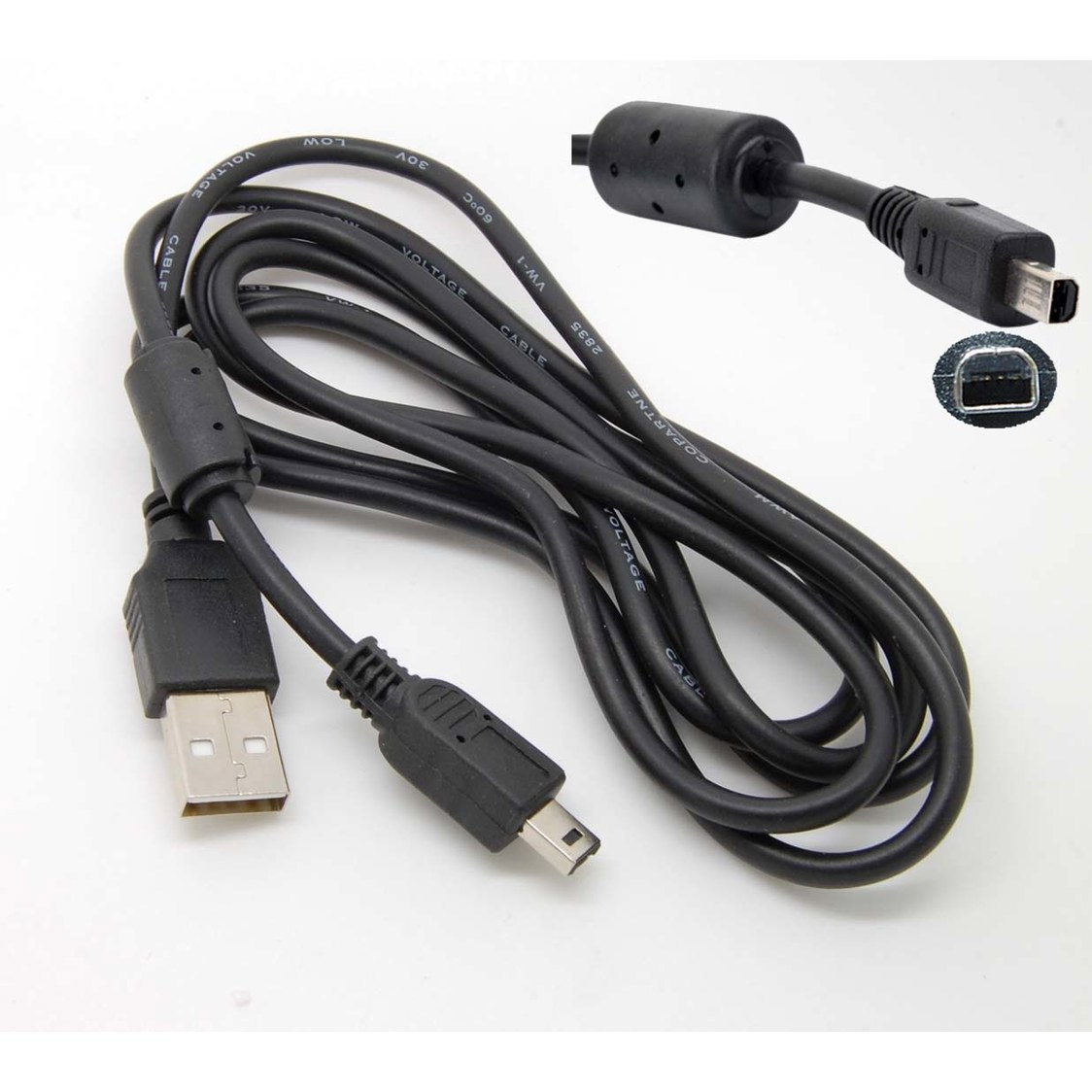 [오늘출발] [해외] 코닥 이지쉐어 카메라용 미니 USB 데이터 케이블 4 핀 X6490 DX7440 DX7590 DX7630 CX7220 CX7300 CX7310