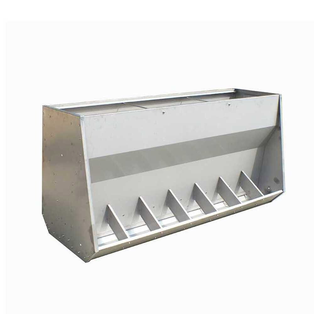 [오늘출발] 돼지 여물통 스텐 그릇 건식 돈사 강아지 사료 슬롯 자동먹이 자동공급 자동배식 축사