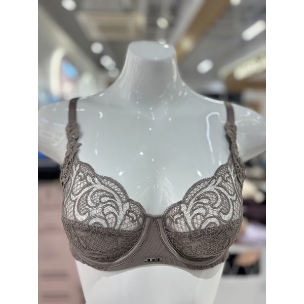 (비너스)(여주점)비너스 오르화 타투망 홑겹 풀컵 망사 브라 OBR7827B_F DB