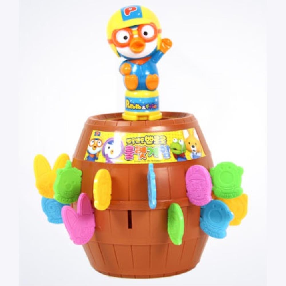 [오늘출발] 뽀로로 순발력 칼뽑기 룰렛 게임 완구 경쟁 규칙 레트로 보드게임추천 레트로게임 장난감 게임판