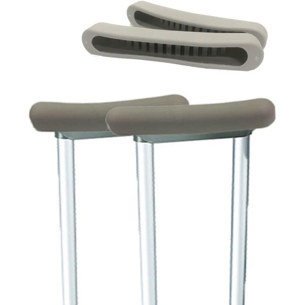 [오늘출발] 카디 언더암 목발 패드 손잡이 교체용 액세서리 방지 그레이 미끄럼 부드러운 2Pcs 회색