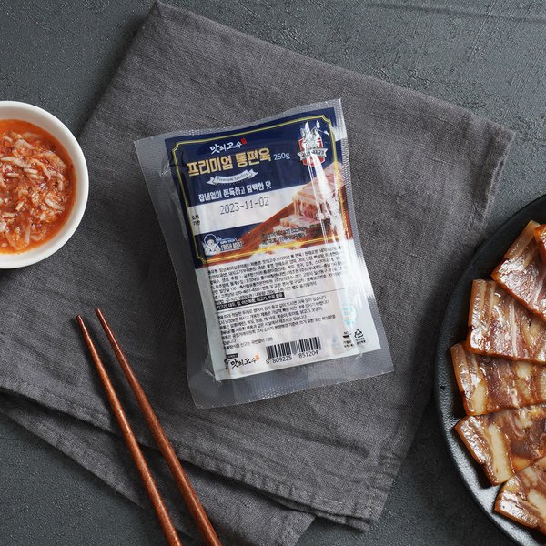 맛의고수 맛의고수 프리미엄 통 편육 250g + 새우젓소스 증정