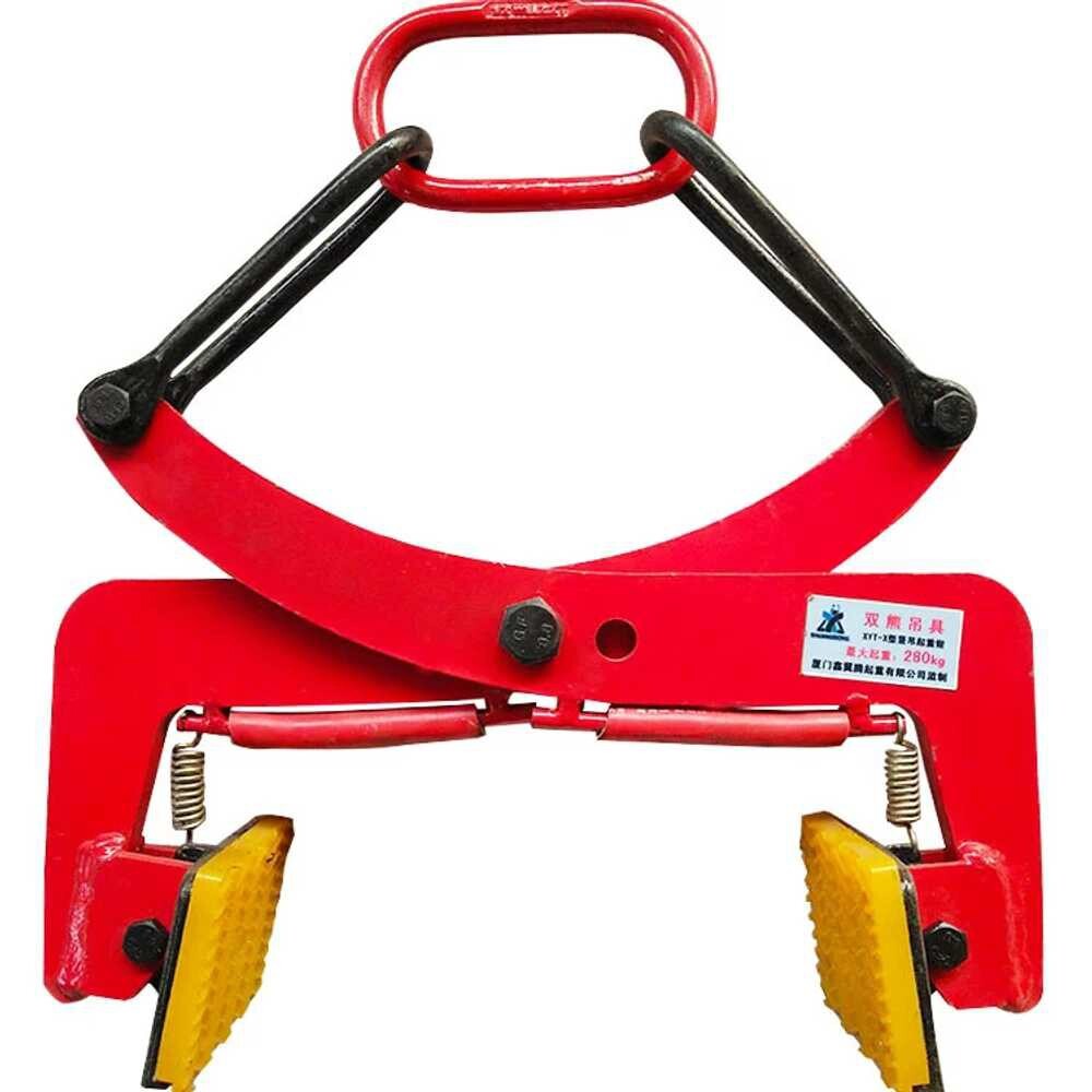 [오늘출발] 집게 리프트 대리석 식생블록 체인유형23인치오프닝33 경계석집게 망간강 70CM 식생