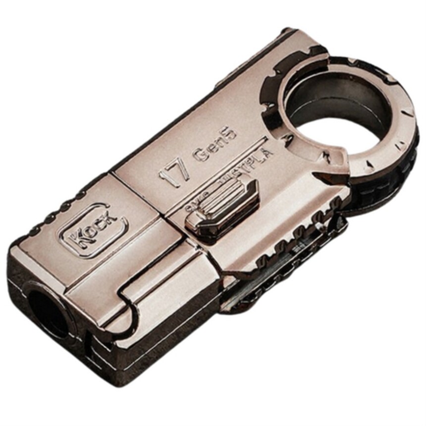 자석블록/클래식 글록17 5세대 EDC 합금 전술 권총 피젯 토이