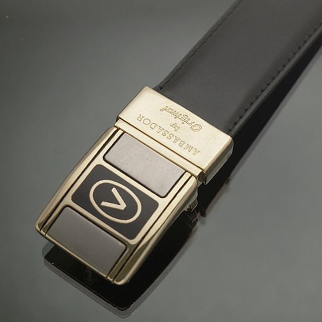 CHARLESTON 찰스톤 깔끔한 가죽벨트 골프벨트 양복 정장 남성 선물 생일 가치 이벤트phi9+3QZI