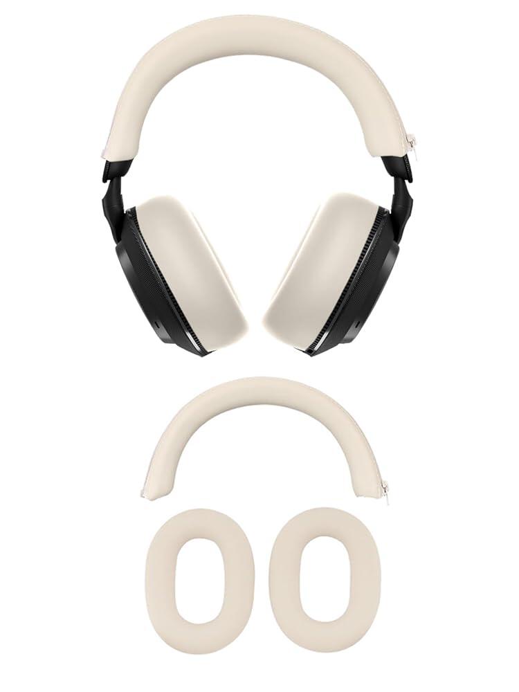[해외] 2세트 Bowers  Wilkins Px7 S3 케이스 커버 NOUKAJU 실리콘 보호 커버 헤드폰 액세서리 실리콘 이어 패