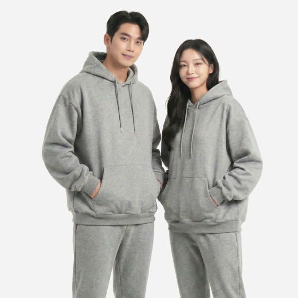 [오늘출발] 남녀 트레이닝복 후드 상하의 세트/(4장세트)30수 긴팔 티셔츠 레이어드 100% 순면 장당3천원대